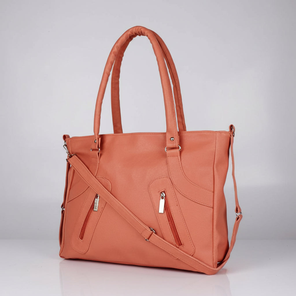 SCORIA Shoulder Bag Brown