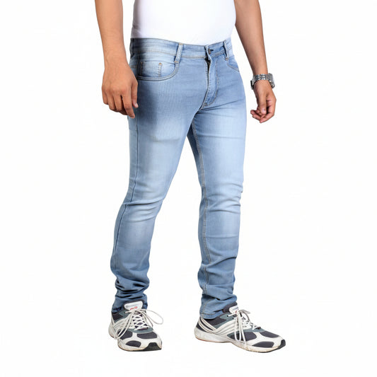 8 Lzard Slim Men Light Blue Jeans