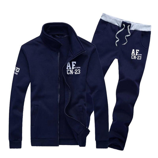 Casual Simple Sweatshirt Set