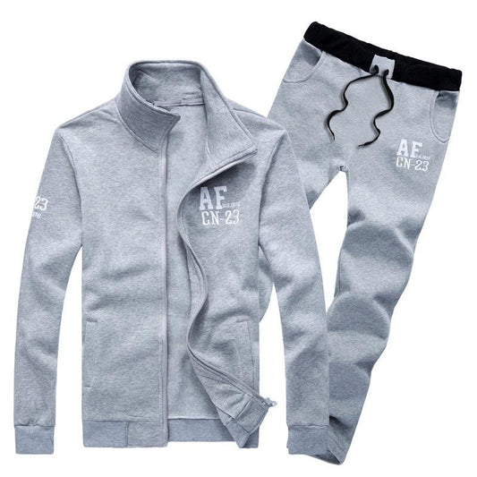 Casual Simple Sweatshirt Set