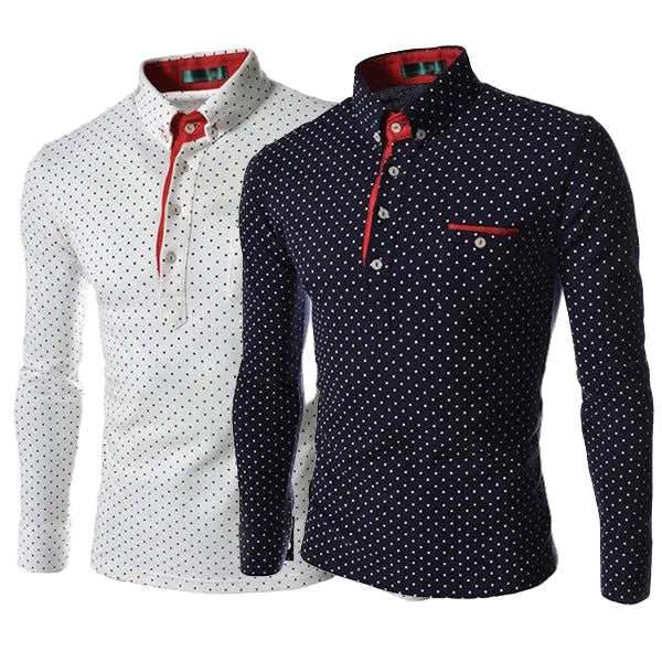 Casual Slim Long Sleeved Shirt