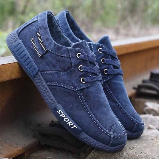 Denim canvas shoes men s casual sports shoes