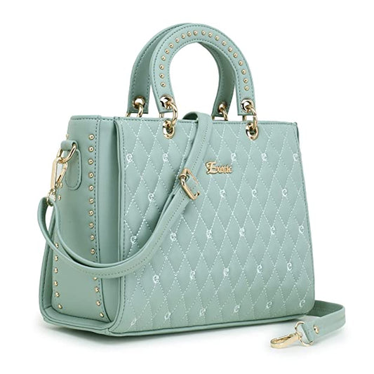 EXOTIC Studded hand bag for women