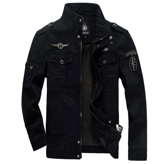 Mens Jackets Coats Army Military Outdoors Jacket Bomber Clothes Overcoat